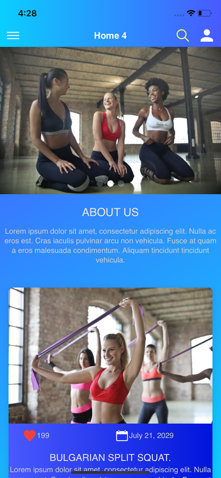 Ionic 4 High Flight UI Theme Template App Documentation