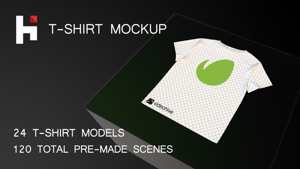 Download VIDEOHIVE T-SHIRT MOCKUP 23522948 - Free After Effects ...