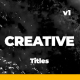 Minimal and Creative Titles - VideoHive Item for Sale