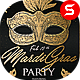 Mardi Gras Flyer - GraphicRiver Item for Sale