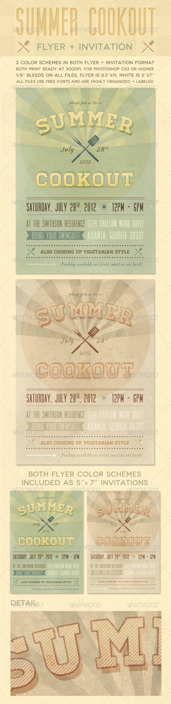 Cookout Graphics, Designs & Templates | GraphicRiver