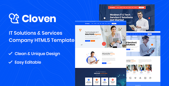 Cloven -  IT Solutions And Services Company HTML5 Template