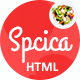 Spcica – Recipes & Food HTML Template - ThemeForest Item for Sale