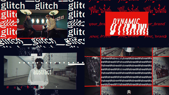 VHS Glitch Opener - Glitch Style Opener alt
