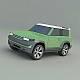 Lowpoly generic SUV vehicle - 3DOcean Item for Sale