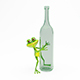 3D Illustration Green Frog with a Green Bottle - GraphicRiver Item for Sale