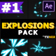 2D Explosion Elements | After Effects - VideoHive Item for Sale