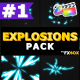 2D Explosion Elements | FCPX - VideoHive Item for Sale