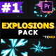 2D Explosion Elements | Premiere Pro MOGRT - VideoHive Item for Sale