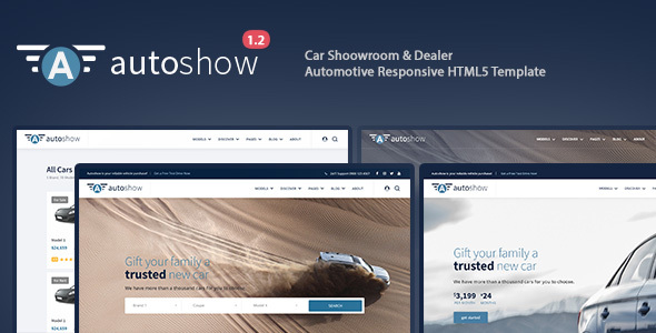 AutoShow - Auto Listing, Auto Dealer, Shoowroom & Automotive Responsive Template