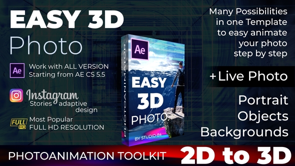 Photo animator - Easy 3D Photo