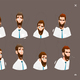 Man Cartoon Character Expressions - GraphicRiver Item for Sale