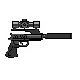 Silencer Pistol Shot