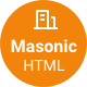 Masonic | Construction HTML Template - ThemeForest Item for Sale