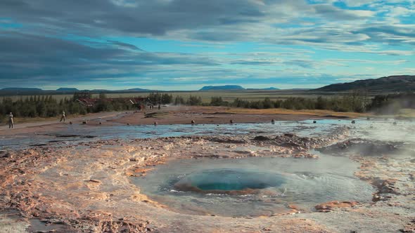 Geyser in Iceland