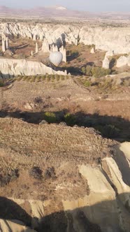 Cappadocia Landscape Aerial View