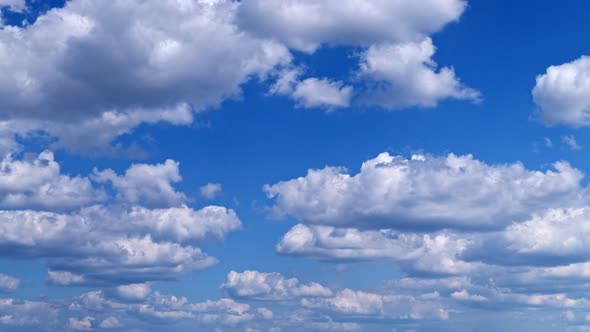 Cumulus Clouds Timelapse UHD