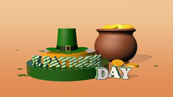 St. Patrick's Day, 3D Animation