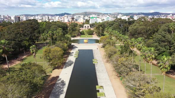 Porto Alegre Rio Grande do Sul Brazil. Downtown of coast city.