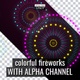 Colorful Fireworks (With Alpha) - VideoHive Item for Sale