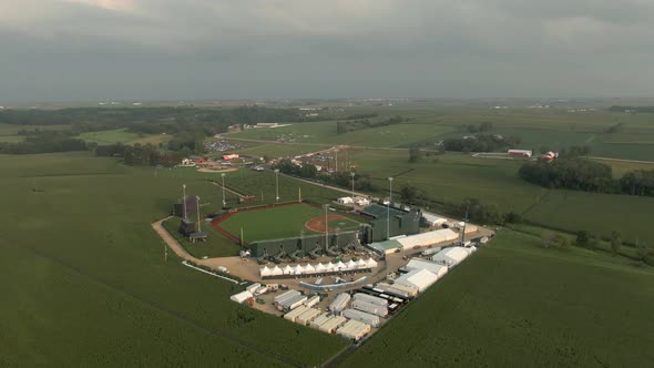 Field Of Dreams, Iowa Aerial