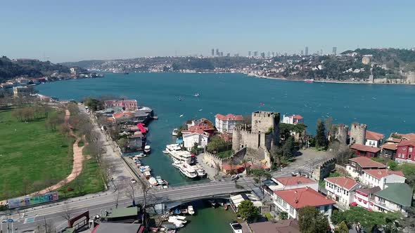 Aerial View Of Anatolian Fortress