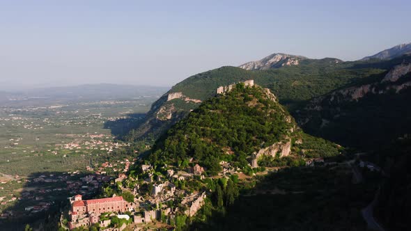 Ancient City Mystras Sparta Greece