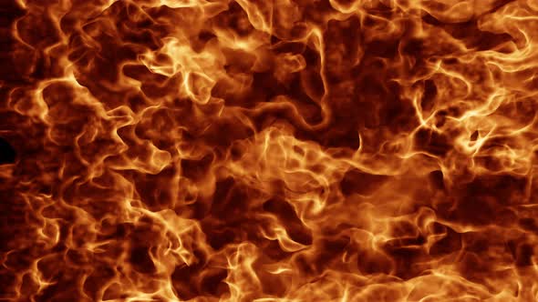 Fire BG Full Frame 4K
