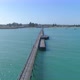 Backward flight over long pier - VideoHive Item for Sale