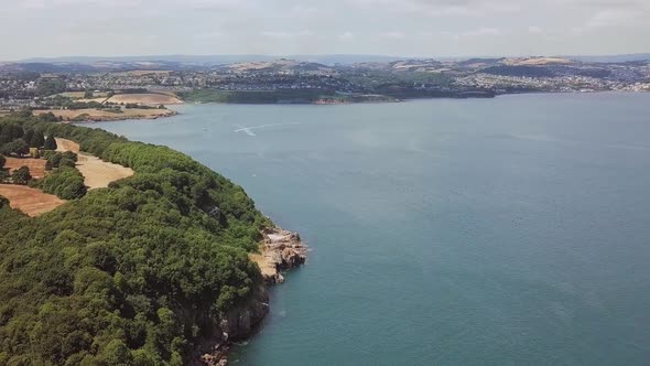 Footage of the quaint fishing town of Brixham in the county of Devon, England.