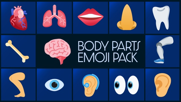 Body Parts Emoji Pack