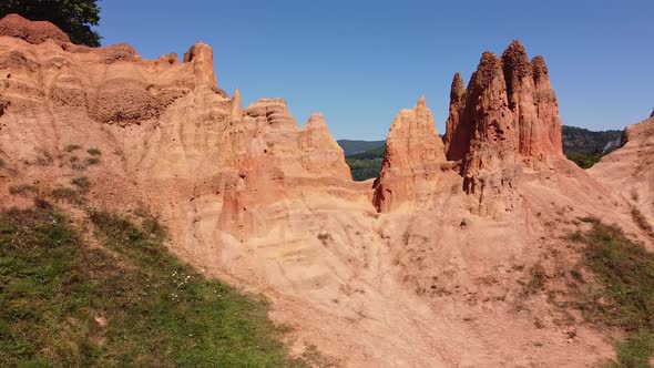 Bosnia And Herzegovina  Sand Pyramids Near Foča Town  V1