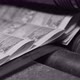 Printed Paper Newspapers Move Along the Conveyor One After Another - VideoHive Item for Sale