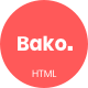 Bako - Personal Portfolio & Resume HTML Template - ThemeForest Item for Sale