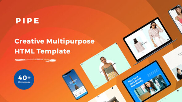 Pipe - HTML Responsive Multi Purpose Template