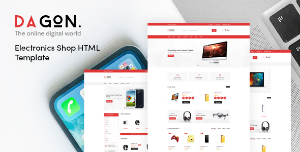 Dagon - Electronics Shop HTML Template