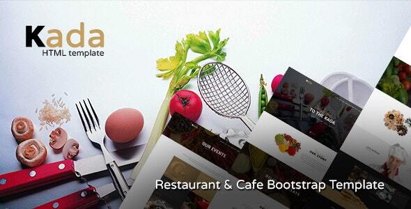 Kada - Restaurant & food Bootstrap Template