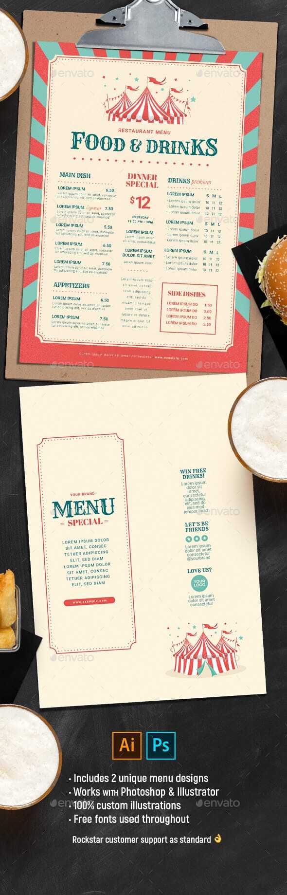 Cirque Graphics, Designs & Templates | GraphicRiver