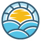 Sea and Sun Logo Template - GraphicRiver Item for Sale