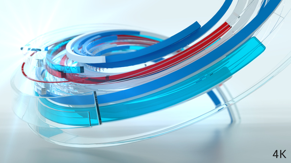 3d Ribbon Logo Reveal alt