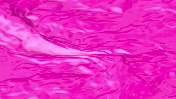 Flowing Sticky Pink Liquid Wave Background