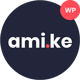 Amike | Personal Portfolio WordPress Theme - ThemeForest Item for Sale