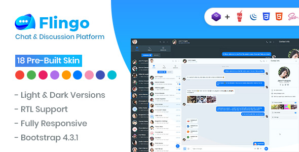 Flingo - Chat & Messaging Platform