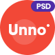 Unno - Creative Digital Agency PSD Template - ThemeForest Item for Sale
