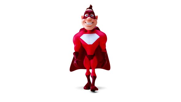 Fun 3D cartoon fun superhero alt