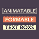 Animatable Formable Text Boxes - VideoHive Item for Sale