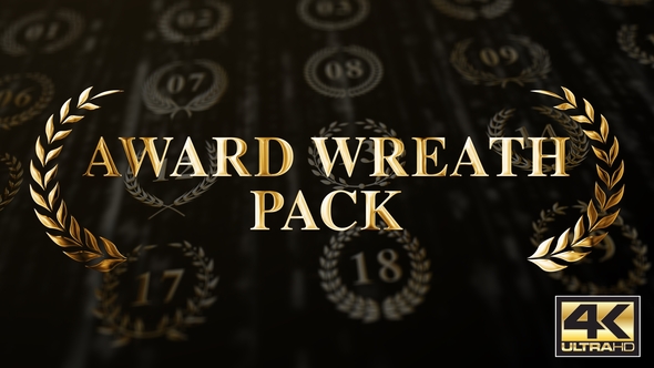 Award Wreath Pack 4K