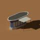 Low Poly Kiosk Stand 2 - 3DOcean Item for Sale