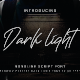 Darklight | Monoline Script Font​​​​​​​ - GraphicRiver Item for Sale