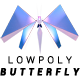 3D Butterfly Low poly - 3DOcean Item for Sale